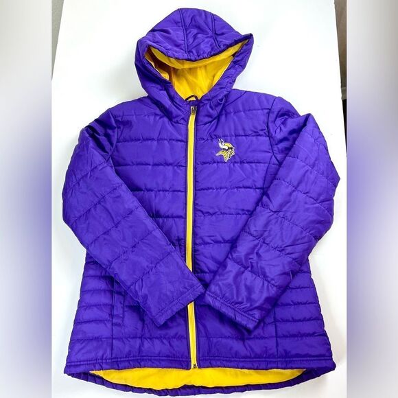 NFL Minnesota Vikings Puffer Jacket - Picture 1 of 12